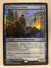 MTG Glasspool Mimic   Glasspool Shore Zendikar Rising 060/280 Foil Rare NM/M