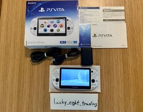 PS Vita Glacier White PCH 2000 ZA22 Console Charger Box PSV Slim [BOX]