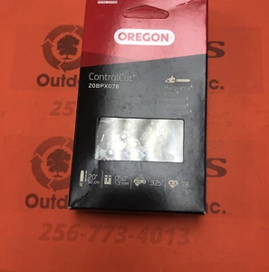 1 Oregon 20BPX078G 20" Chainsaw Chain H78 .325 Pitch .050 78 DL - Picture 1 of 2