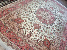 233211-Wunderschöner Original Persischer Täbriz,402x298 cm²,Carpet,Rug,Tappeto