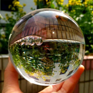Clear Natural Quartz Crystal Healing Gems Sphere Ball Energy Stone Reiki Decors - Picture 1 of 25