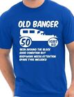 50th Fifty Mens Funny Age 50 Birthday T-Shirt Old Banger! Size S-XXL