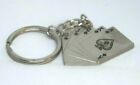 Keychain Playing Cards Silver Color Fun Christmas Gift #1 10 Thru Ace Stocking