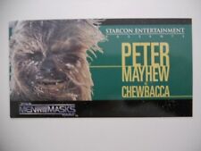Star Wars Starcon convention Chewbacca card ( only issued in Canada) 1998