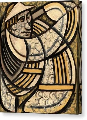 Idea de regalo de arte de pared de golf | Rebanada de columpio de golf de Tommervik | Impresión en lienzo de 16" x 20" Foto 1 de 2