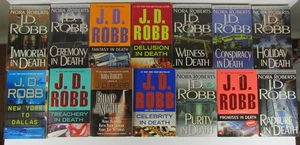 LOT OF 14 J.D. ROBB NORA ROBERTS ' IN DEATH ' Series BOOKS - Picture 1 of 3