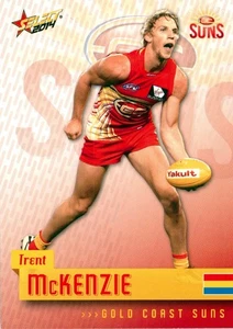 2014 Gold Coast Suns AFL Select Footy Stars Card - Trent McKenzie - Picture 1 of 3