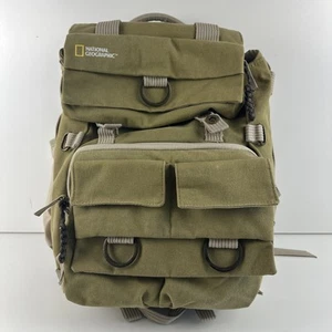 National Geographic Earth Explorer Medium Backpack NG-5162 Light Green Canvas - Picture 1 of 24