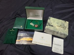 Reloj Rolex 16800 Submariner Caja Estuche Etiqueta Verde Folleto De Colección De Japón - Imagen 1 de 8