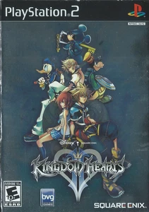 Kingdom Hearts II (PlayStation 2, 2006) PS2 Disc, ART, Book, CoB FREE SHIPPING - Picture 1 of 8