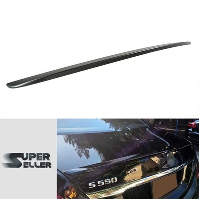US Fits Mercedes Benz S-Class W222 Sedan OE Type Trunk Spoiler S600 Painted #992 - Imagem 1 de 4