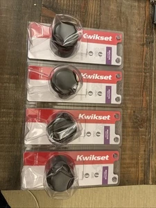 Kwikset 488CV 11P CP Inactive Door Knobs (Set of 4) in Venetian Bronze - Picture 1 of 7