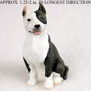 Pitbull Mini handbemalte Figur Trindle - Bild 1 von 1