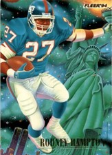 1994 Fleer #1 Rodney Hampton Pro-Visions Excellent