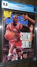 CGC 9.0 1990 Newsstand Sports Illustrated Michael Jordan Showtime!