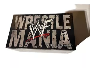 WWF WrestleMania - The Legacy Box Set (Wrestlemanias 1-14) VHS, NEW - PRISTINE - Picture 1 of 16