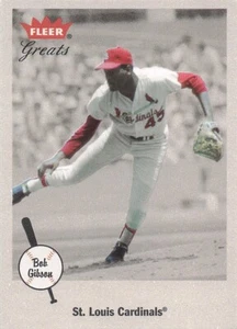 2002 Fleer Greats of the Game #50 Bob Gibson - Picture 1 of 2