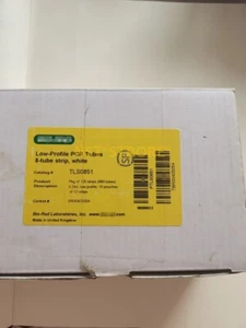 For TLS0851 8 tube PCR reaction low White lower tube 0.2ml - Picture 1 of 1