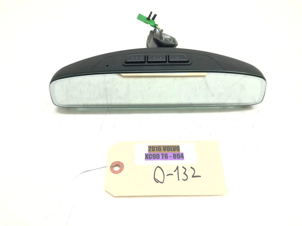 2016-2022 年沃尔沃 XC90 后视镜亲笔签名 DIMMING 车库家用链接 原始设备制造商 — 第 1/4 张图片
