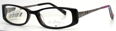 VERA BRADLEY Jill Boysenberry Girls Kids Rectangle Eyeglasses 50-16-130 B:26 B - Imagem 1 de 4
