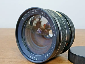 Auto Chinon 28mm f2.8 M42 Obiettivo Lens SLR - Good Condition - Wide Angle - Imagen 1 de 9