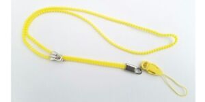 Colors Plastic Zipper Teeth Lanyard 15" w/Hook Slider & String Clip Free Charm