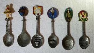 Franklin Mint Country Store Pewter Spoons - Picture 1 of 8