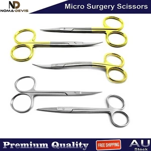 Surgical Tissue Suturing Iris Scissors Ophthalmic La Grange TC Dental Shears - Picture 1 of 6