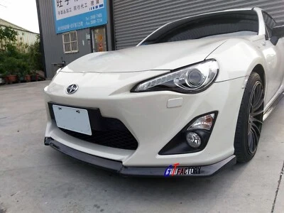 ALERÓN LABIO DELANTERO DE CARBONO ESTILO CS PARA TOYOTA SCION FRS FR-S 86 GT86 FT86 ZN6 Foto 1 de 4