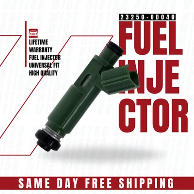 1x OEM Denso Fuel Injector for 2000-2005 Toyota MR2 Spyder 1.8L L4 23250-0D040 - Image 1 of 4