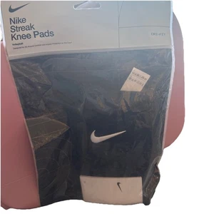 Nike Streak Volleyball Knee Pads Adult XS/S Black Adult - Picture 1 of 4