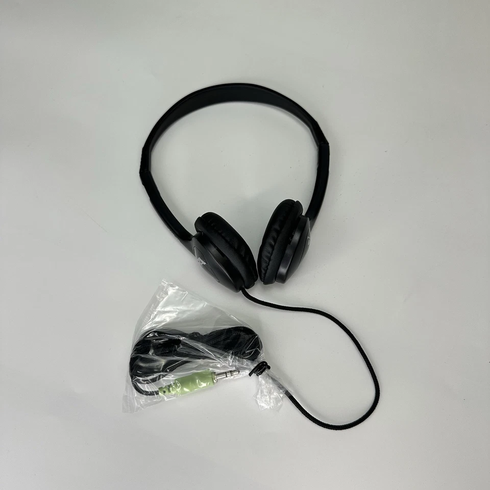 Lote de 5 nuevos auriculares intrauditivos Cyber Acoustics ACM-70B - 3,5 mm con cable Foto 1 de 4