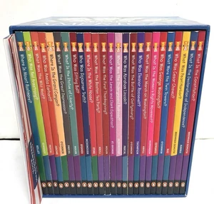 Who is? What Is? America Collection Boxed Set 25 Books Great Condition - Picture 1 of 5