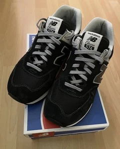 New Balance 574 ML574EGK Herren Sneaker Schwarz Weiß Nubuk EUR 43 US 9,5 9½ UK 9 - Bild 1 von 9