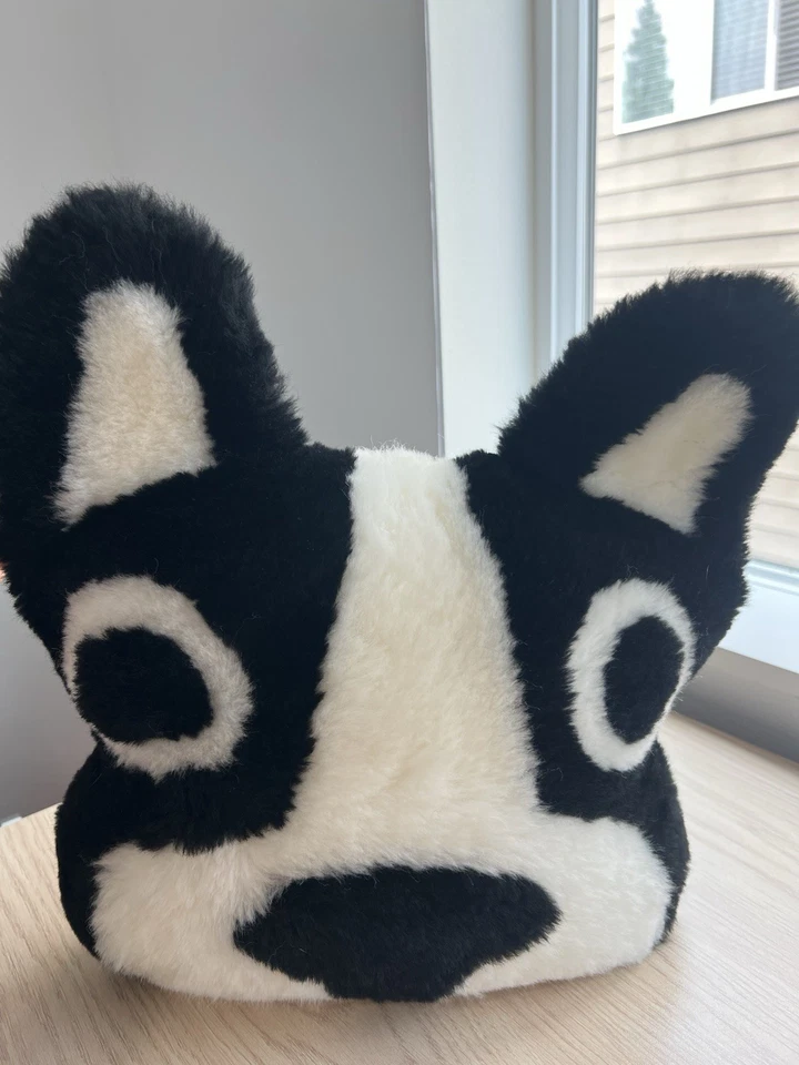 Almohada Bulldog Francés Finara - Lana Pura - Piel de oveja Foto 1 de 4