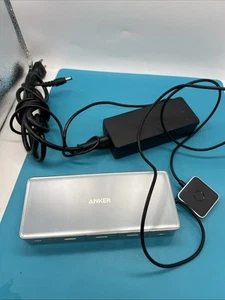 Anker 553 USB C Docking Station with KVM Switch Dual 4K Monitor for Laptop/PC - Picture 1 of 6