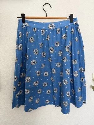 Lindy Bop Scotty Perro Gafas Estampado Corazón Falda Completa Pinup Rockabilly Novedad Foto 1 de 4