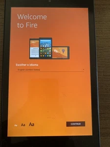 Amazon Kindle Fire 7 (7th Generation) 7 inch 8GB WIFI Tablet (SR043KL) -colours - Picture 1 of 8