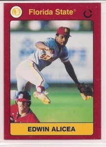 1991 Collegiate Collection Edwin Alicea Florida State