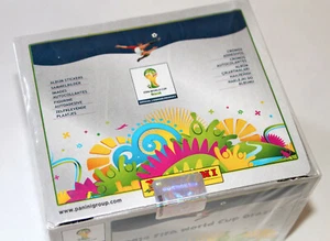 2014 Panini WC WM BRAZIL 14 - INT. DISPLAY BOX ED. "SILVER ""Made in Brazil" - Picture 1 of 5