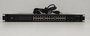 Cisco Small Business Unmanaged (SR2024) 24-Ports External Switch W/RACK EARS - Picture 1 of 6