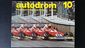 Motorsportdokumentation - Ausgabe 1978 - autodrom 10