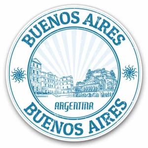 2 x Vinyl Stickers 20cm - Buenos Aires Argentina Travel Cool Gift #4390 - Photo 1/9
