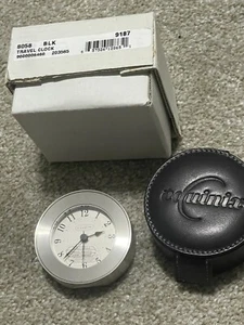 RARE Vintage COACH Collectors Travel Watch Alarm w/Case NEW Equinix Spain Made - Picture 1 of 10