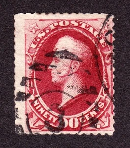 US 191 90c Perry Used F-VF SCV $360 - Picture 1 of 2