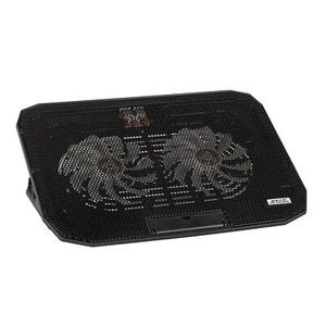 10 to 15.6 inch Laptop Cooling Pad Adjustable Angle Stand Dual Fan Speed Control - Picture 1 of 12