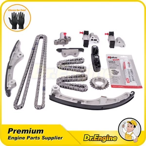 Timing Chain Kit for 07-12 Lincoln MKX Mazda CX-9 Ford Edge 3.5L 3.7L V6 DOHC - Picture 1 of 10