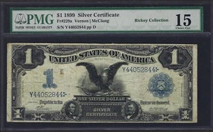 🙂 🙂""NOTA 1899 $1 SC FR-229a ♂♂♂♂♂♂ PMG CH FINO 15 - Imagen 1 de 2