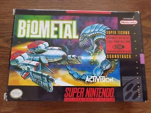 Biometal SNES Near Complete Authentic Tested - Picture 1 of 14