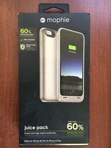 NEW Mophie Juice Pack 2600mAh Case - iPhone 6 Plus / 6s Plus - Gold